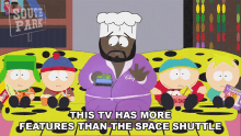 This Tv Has More Features Than The Space Shuttle Eric Cartman GIF - This Tv Has More Features Than The Space Shuttle Eric Cartman Kyle Broflovski GIFs