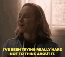 Station19 Maya Bishop GIF - Station19 Maya Bishop Ive Been Trying Really Hard Not To Think About It GIFs