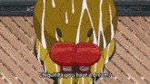 a cartoon character is wearing boxing gloves and says chiquita you have a dream .