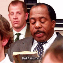 The Office Did I Stutter GIF - The Office Did I Stutter GIFs
