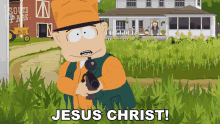 Jesus Christ Jimbo Kern GIF - Jesus Christ Jimbo Kern South Park GIFs
