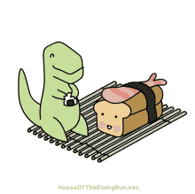 loof and timmy dinosaur cute bread loof cute