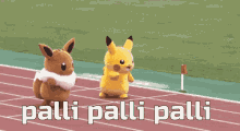 Pikachu Running GIF - Pikachu Running Palli Palli GIFs