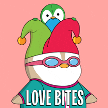 Love Bites Nibble GIF - Love Bites Nibble Romance GIFs