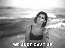 We Just Gave Up Nelly Furtado GIF - We Just Gave Up Nelly Furtado In Gods Hands Song GIFs