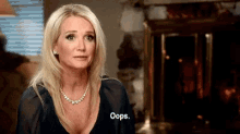 Real Housewives Funny GIF - Real Housewives Funny Oops GIFs
