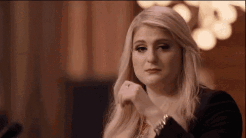 Tears GIF - Meghan Trainor The Voice Tears - Discover & Share GIFs