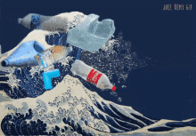 Hokusai Trash GIF - Hokusai Trash Vague GIFs
