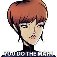You Do The Math Cece Ryder Sticker - You Do The Math Cece Ryder Kaitlin Olson Stickers