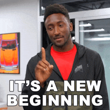 Its A New Beginning Marques Brownlee GIF - Its A New Beginning Marques Brownlee Its A New Start GIFs