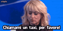 Luciana Littizzetto Taxi GIF