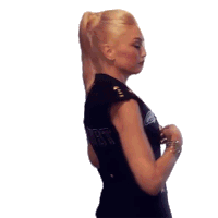 Hair Flip Gwen Stefani Sticker - Hair Flip Gwen Stefani No Doubt Stickers