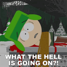 what the hell is going on kyle broflovski south park s8e14 woodland critter christmas