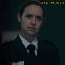 Stare Vera Bennett GIF - Stare Vera Bennett Wentworth GIFs