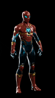Marvel Future Revolution Spider Man GIF - Marvel Future Revolution Spider Man Iron Man GIFs