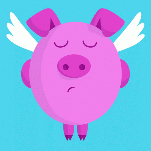 Cartoon Flying Pig GIFs | Tenor