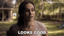 Looks Good Mary GIF - Looks Good Mary Tell Me Your Secrets GIFs