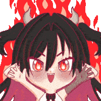 Hell Anime Hell Sticker - Hell Anime Hell Succbus Stickers