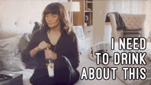 Mary Steenburgen I Need To Drink About This GIF - Mary Steenburgen I Need To Drink About This Last Man On Earth GIFs