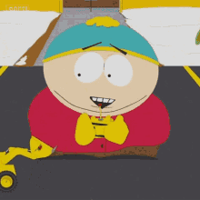 Playing With A Toy Truck Eric Cartman GIF - Playing With A Toy Truck Eric Cartman South Park GIFs
