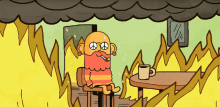 Dippies This Is Fine GIF - Dippies This Is Fine Meme GIFs