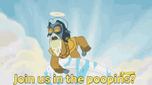 Join Us In The Poopins Halo GIF - Join Us In The Poopins Halo Heaven GIFs