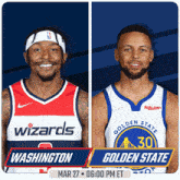 Washington Wizards Vs. Golden State Warriors Pre Game GIF - Nba Basketball Nba 2021 GIFs