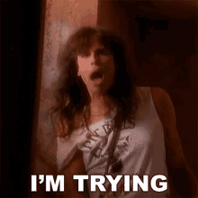 Im Trying Steven Tyler GIF - Im Trying Steven Tyler Aerosmith GIFs