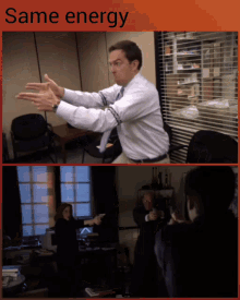 The X Files And The Office Same Energy Meme GIF - The X Files And The Office Same Energy Meme GIFs