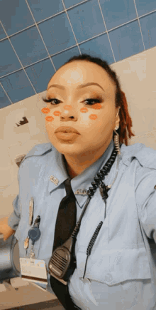 Beautiful Officer GIF - Beautiful Officer Security Guard GIFs