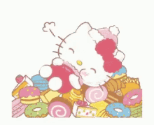 Hello Kitty Candy GIF - Hello Kitty Candy GIFs