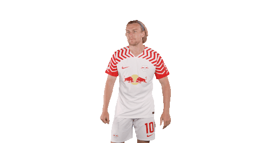 Pointing At My Jersey Emil Forsberg Sticker - Pointing At My Jersey Emil Forsberg Rb Leipzig Stickers