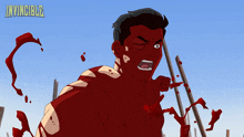 Throwing Hands Mark Grayson GIF - Throwing Hands Mark Grayson Invincible GIFs