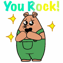 you rock are awesome amazing
