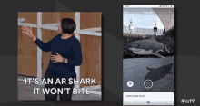 Its An Ar Shark It Wont Bite GIF - Its An Ar Shark It Wont Bite Ar GIFs