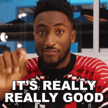 Its Really Really Good Marques Brownlee GIF - Its Really Really Good Marques Brownlee Very Good GIFs