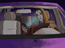 Late Night Driving GIF - Late Night Driving Texting GIFs