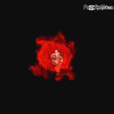 a computer generated image of a fireball and the words familyflame