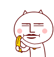 Cat Banana Sticker - Cat Banana Peel Stickers