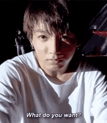 Bts Jungkook GIF - Bts Jungkook What Do You Want GIFs