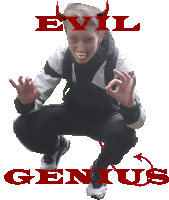 Evil Devil Sticker - Evil Devil Genius Stickers