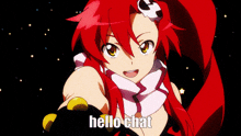 Hello Chat GIF - Hello Chat Yoko GIFs