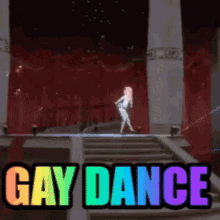 Gay Astolfo GIF - Gay Astolfo Astolfo Dance GIFs