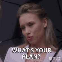 Whats Your Plan Elinor GIF - Whats Your Plan Elinor First Kill GIFs