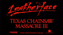 title movie title chainsaw the saw is family leatherface texas chainsaw massacre iii