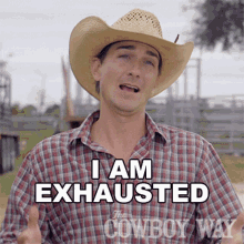 I Am Exhausted Cody Harris GIF - I Am Exhausted Cody Harris The Cowboy Way GIFs