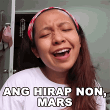 Ang Hirap Non Mars Aliana Villarosa GIF - Ang Hirap Non Mars Aliana Villarosa Yanihatesu GIFs