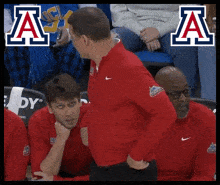 tommy lloyd punch em in the face punch coach arizona wildcats basketball