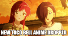 taco bell anime hataraku maousama