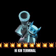 Kin Terminal Phighting GIF - Kin Terminal Phighting Rocket GIFs